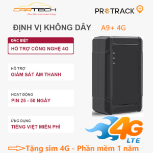 Thiết bị định vị không dây Protrack A9+ 4G
