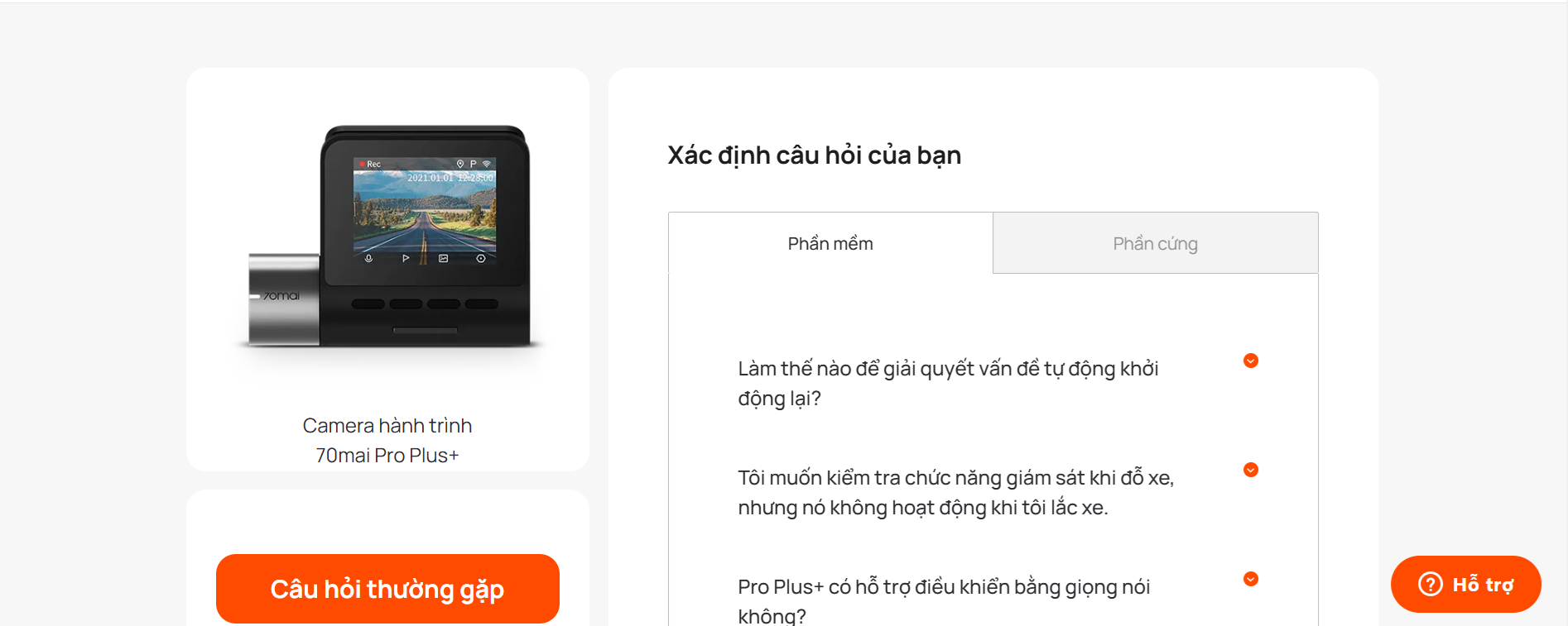 Camera hành trình 70mai A500s 2.7K quốc tế chính hãng 14 ho tro