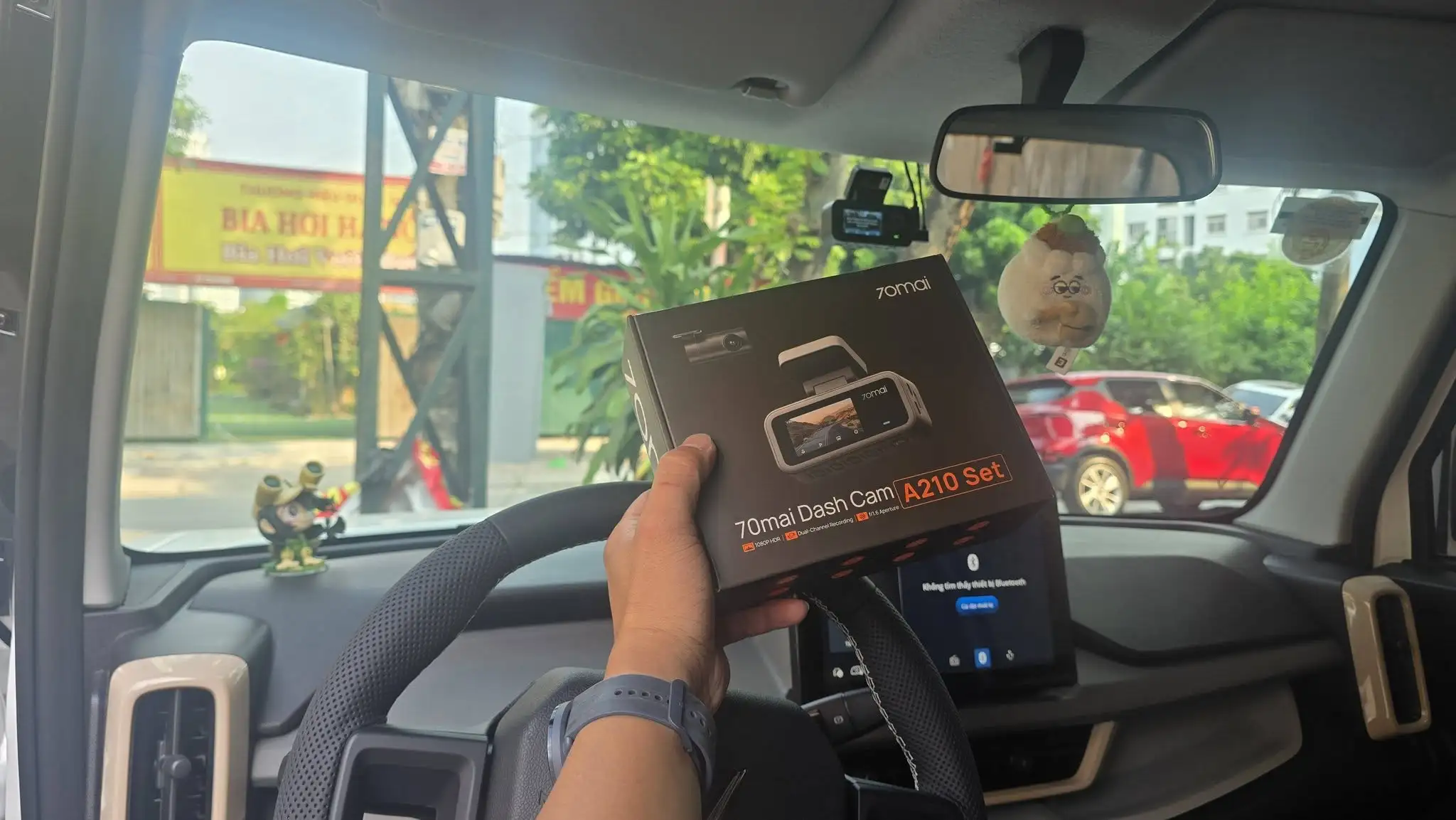Lắp Camera Hành Trình 70mai tại Thanh Hóa Uy Tín, Giá Tốt 2025 4 Hình ảnh lắp đặt thực tế camera hành trình 70mai