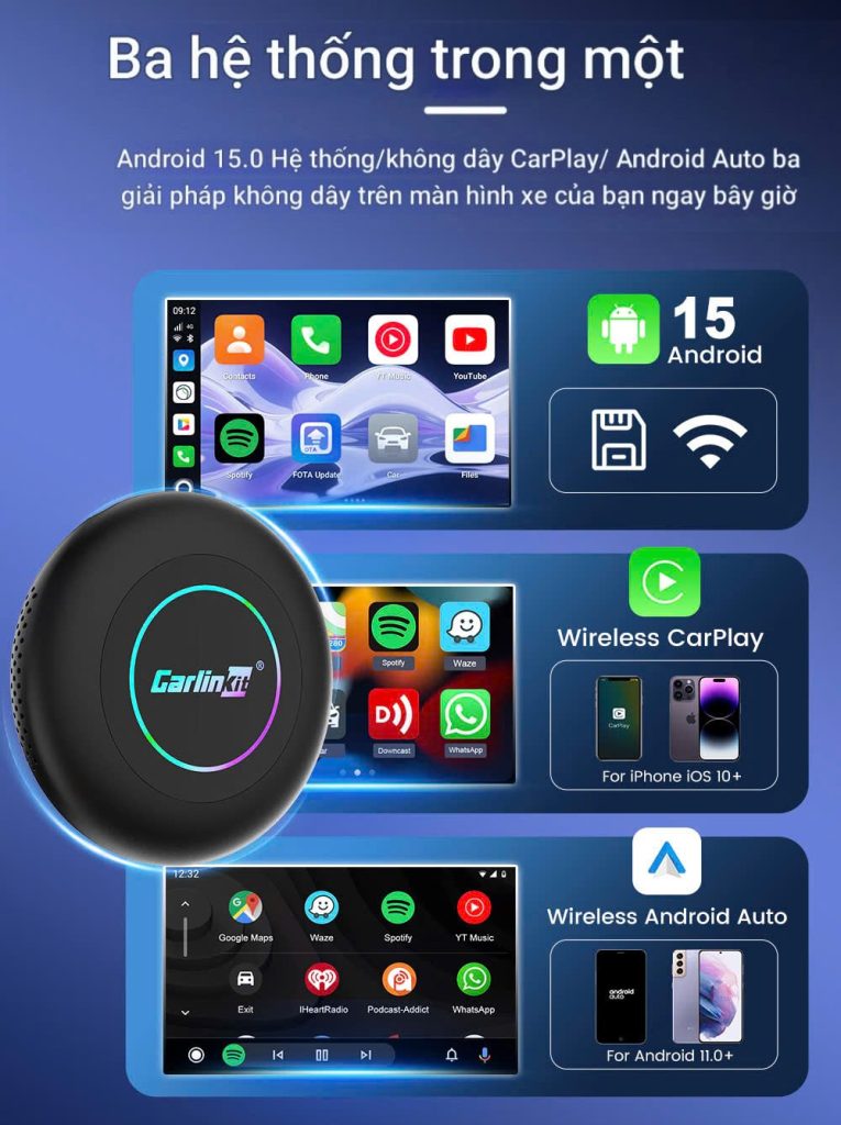 Android box Carlinkit Tbox Ultra 2 - Cartech.Vn