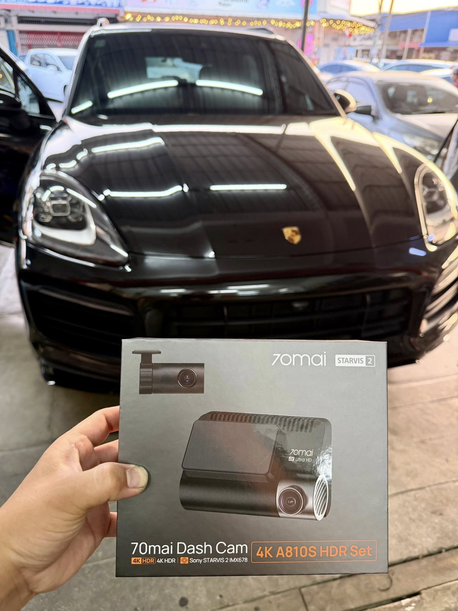 Hình ảnh Lắp Đặt Camera Hành Trình 70mai A810S tại Thanh Hóa
