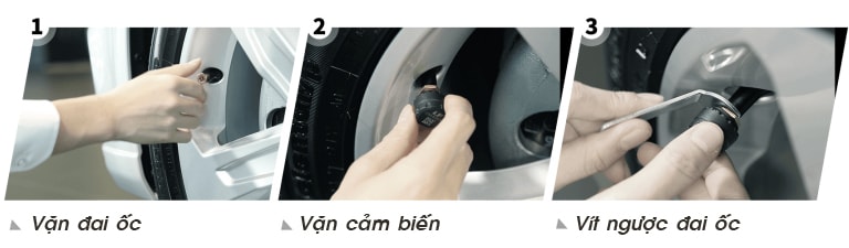 Quy trình lắp đặt áp suất lốp 70mai tại Thanh Hóa