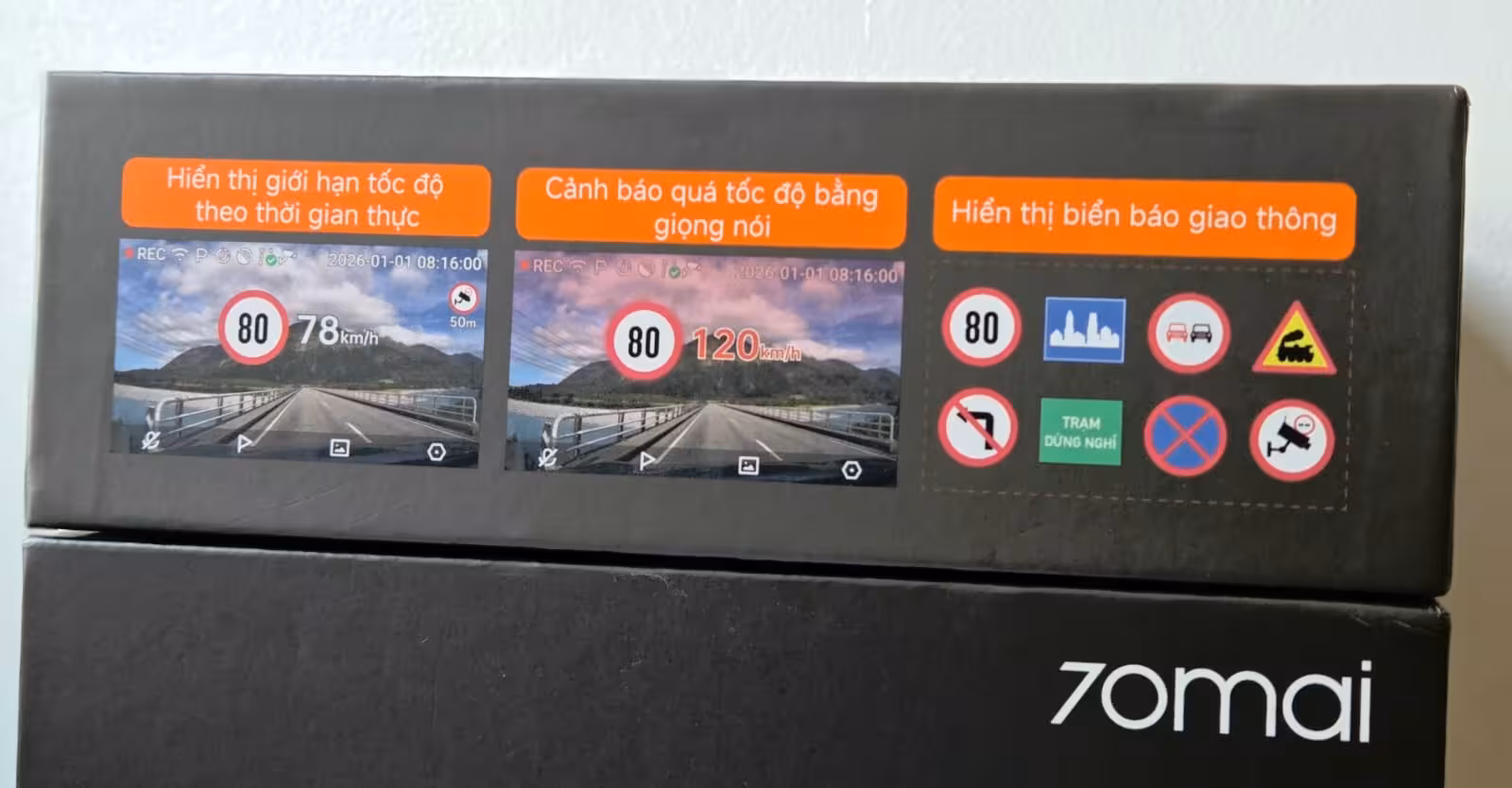 Lộ Thông Tin Camera Hành Trình 70mai A810 Lite Và A800SE SpeedEye: Đáng Chờ Đợi Cỡ Nào? 4 Camera hành trình 70mai A800SE SpeedEye tập trung vào tính năng cảnh báo tốc độ thông minh