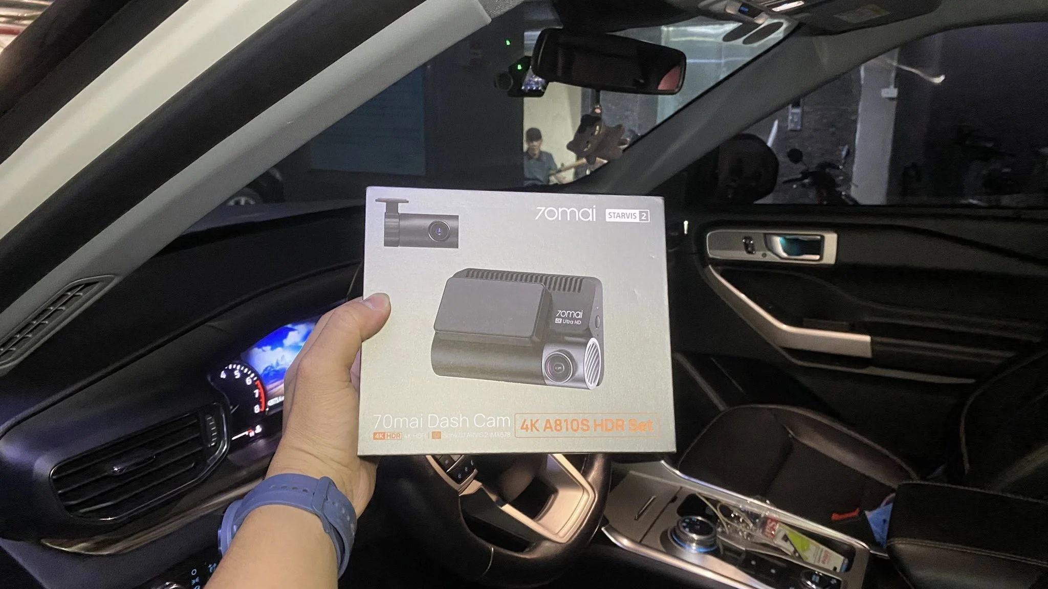 Camera hành trình 70mai A810s 4K cho ô tô