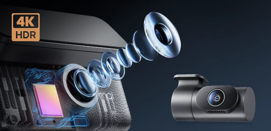 Ghi hình 4K hai kênh trước sau