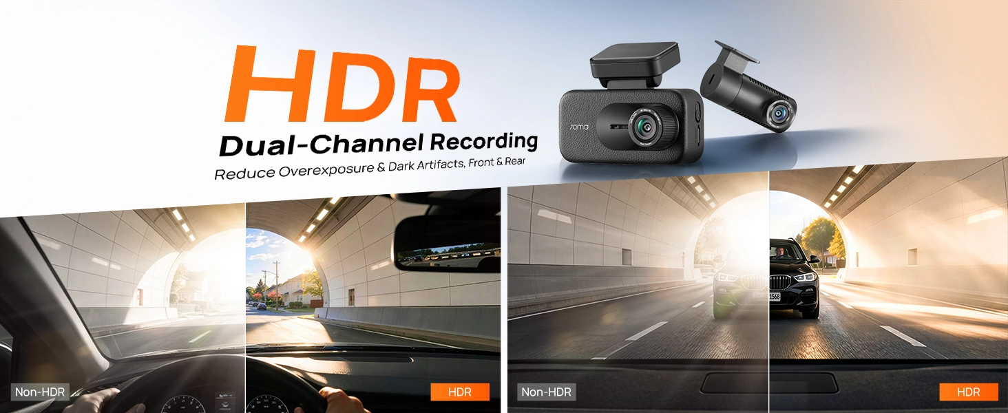 HDR cả 2 kênh trước sau